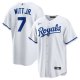 Men's Kansas City Royals Bobby Witt Jr. Nike White Home Replica Player Jersey