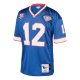 Men's Buffalo Bills 1994 Jim Kelly Mitchell & Ness Royal Throwback Retired Player Jersey