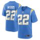 Men's Los Angeles Chargers JT Woods Nike Powder Blue Game Player Jersey