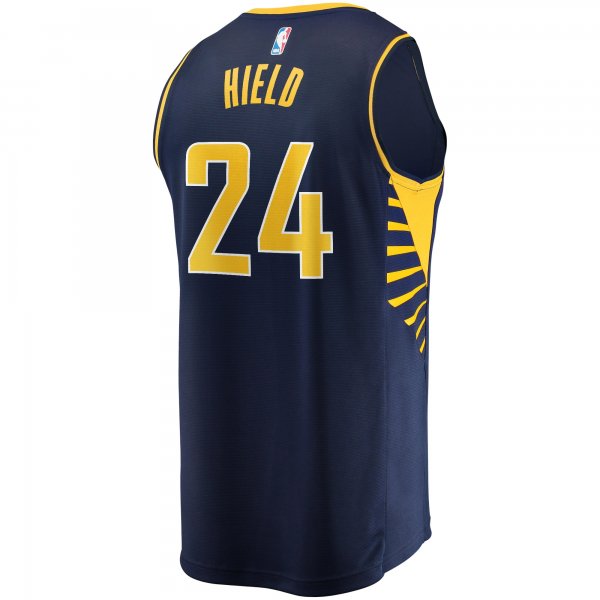 Men's Indiana Pacers Buddy Hield Fanatics Navy Fast Break Replica Jersey - Icon Edition