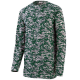 Full customized design : Men Digi-Camo L/S Wicking T-Shirt