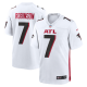 Men's Atlanta Falcons #7 Bijan Robinson Nike White 2023 NFL Draft First Round Pick Limited Jersey