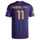 adidas Gabriel Pec LA Galaxy Away Jersey w/ MLS + Apple TV + RBC Sponsor 25/26 (Purple)