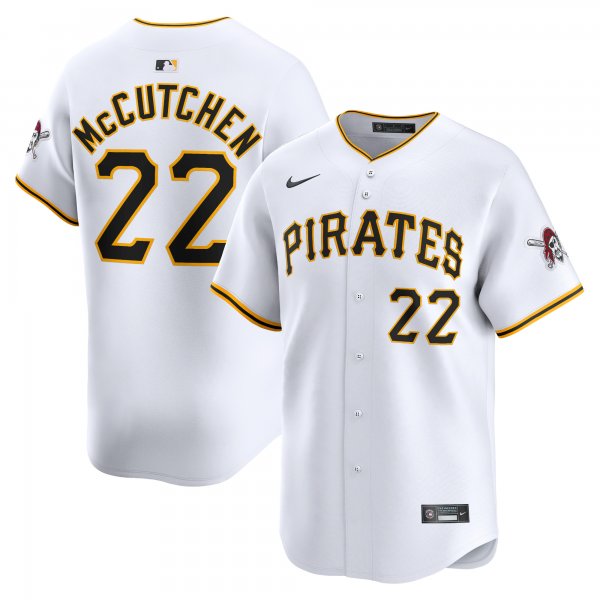 Youth Pittsburgh Pirates Andrew McCutchen Nike White Home Limited Player Jersey