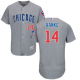 Chicago Cubs #14 Ernie Banks Grey Flexbase Collection Road Stitched MLB Jersey