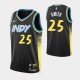 2023-24 City Edition Indiana Pacers #25 Jalen Smith Black Swingman Jersey