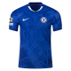 Nike Chelsea Home Jersey 25/26 w/ Champions League Patches 496 (Rush Blue/White/Speed Red)