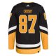 Men's Pittsburgh Penguins Sidney Crosby adidas Black Alternate Primegreen Player Jersey