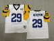 Men's Los Angeles Rams #29 Eric Dickerson White Mitchell & Ness Jersey