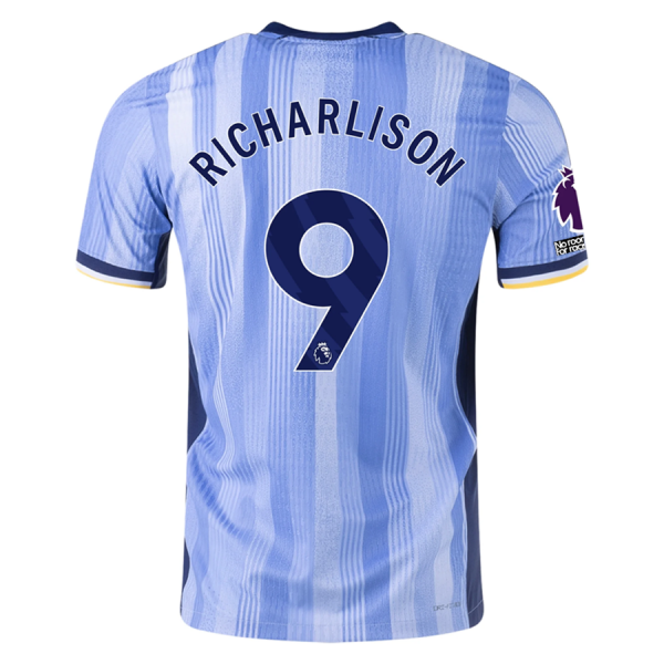 Nike Tottenham Richarlison Away Jersey w/ EPL + No Room For Racism Patches 24/25 (Cobalt Bliss/Binary Blue)