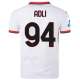 Puma AC Milan Yacine Adli Away Jersey w/ Series A Patch 24/25 (Puma White)