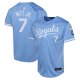 Youth Kansas City Royals Bobby Witt Nike Light Blue Alternate Limited Player Jersey