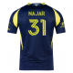adidas Nashville Andy Najar Away Jersey w/ MLS + Apple TV 25/26 (Tena Blue)