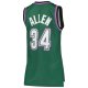 Women's Milwaukee Bucks Ray Allen Mitchell & Ness Green 1996/97 Hardwood Classics Swingman Jersey