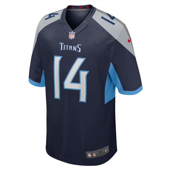 Men's Tennessee Titans Colton Dowell Nike  Navy Team Game Jersey