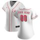 Women's Cincinnati Reds Nike White Home Replica Custom Jersey