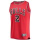 Men's Chicago Bulls Lonzo Ball Fanatics Red Fast Break Road Replica Jersey - Icon Edition