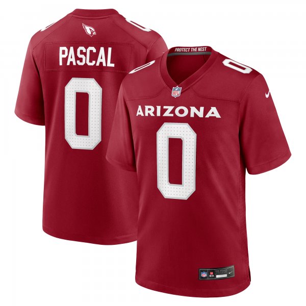 Men's Arizona Cardinals Zach Pascal Nike Cardinal Game Player Jersey