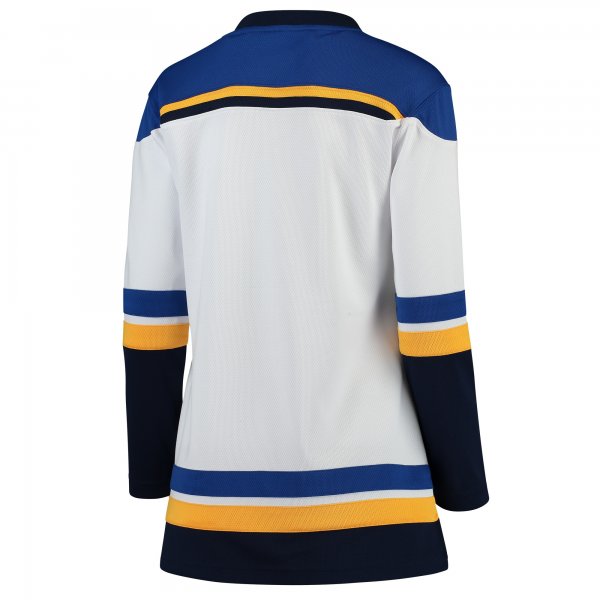 Women's St. Louis Blues Fanatics White Away Breakaway Jersey