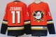 Men's #11 Trevor Zegras Anaheim Ducks Red City Edition Jersey