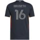 adidas Heine Gikling Bruseth San Diego FC Home Jersey w/ MLS + Apple TV Patches 25/26 (Night Navy)