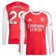 Kai Havertz Arsenal adidas 2025/26 Home Replica Long Sleeve Player Jersey - Red