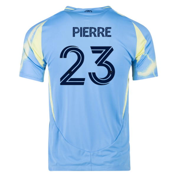 adidas Philadelphia Union Nelson Pierre Away Jersey 25/26 (Blue/Yellow)
