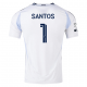 adidas San Diego FC CJ dos Santos Away Jersey 25/26 w/ MLS & Apple Patch (White)