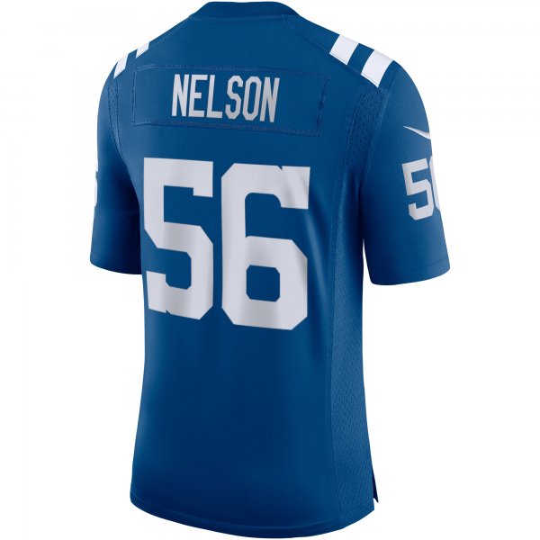 Men's Indianapolis Colts Quenton Nelson Nike Royal Vapor Limited Jersey