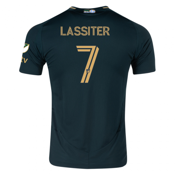 adidas Ariel Lassiter Portland Timbers Home Jersey w/ MLS & Apple Patch 25/26 (Green/Gold)