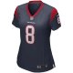 Women's Houston Texans David Carr Nike Navy Game Retired Player Jersey