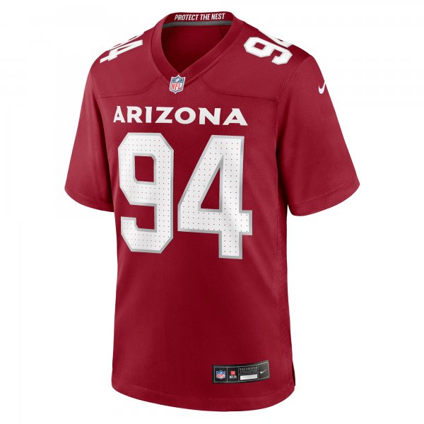 Men's Arizona Cardinals Carlos Watkins Nike Cardinal Game Player Jersey