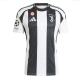 adidas Juventus Tim Weah Home Jersey w/ Champions League + Copa Italia Patches 24/25 (White/Black)