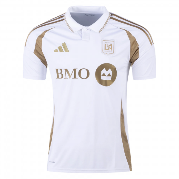 adidas Adrian Wibowo LAFC Away Jersey 25/26 (White/Gold)