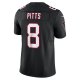 Men's Atlanta Falcons Kyle Pitts Nike Black Vapor F.U.S.E. Limited Jersey