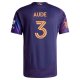 adidas Julián Aude LA Galaxy Away Jersey w/ MLS + Apple TV + RBC Sponsor 25/26 (Purple)