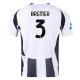 adidas Juventus Gleison Bremer Home Jersey w/ Serie A Patch 24/25 (White/Black)