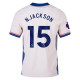 Nike Chelsea Nicholas Jackson Away Jersey w/ EPL Patch 24/25 (Guava Ice/Rush Blue)
