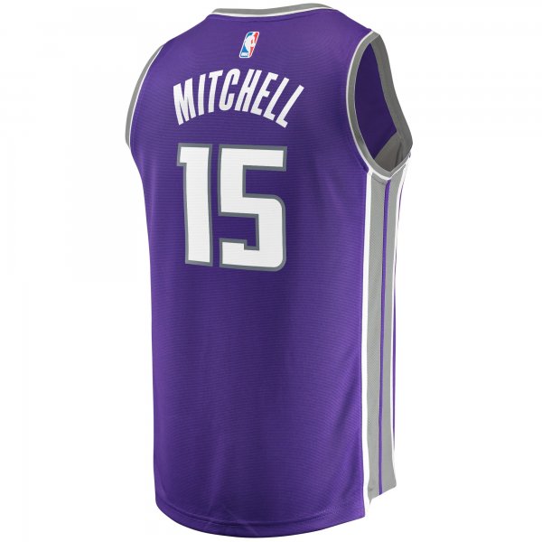 Men's Sacramento Kings Davion Mitchell Fanatics Purple Fast Break Player Jersey - Icon Edition