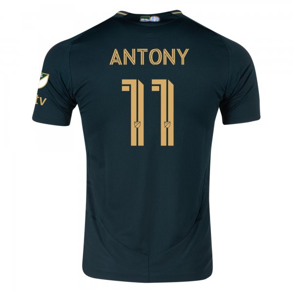 adidas Antony Portland Timbers Home Jersey w/ MLS & Apple Patch 25/26 (Green/Gold)