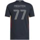 adidas Alex Mighten San Diego FC Home Jersey w/ MLS + Apple TV Patches 25/26 (Night Navy)