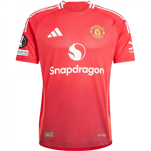 adidas Manchester United Christian Eriksen Home Jersey w/ Europa League Patches 24/25 (MUFC Red/Bright Red)