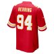 Men's Kansas City Chiefs Malik Herring Nike Red Team Game Player Jersey