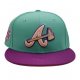 Atlanta Braves Green And Purple Cap