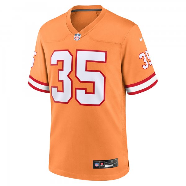 Men's Tampa Bay Buccaneers Jamel Dean Nike Orange Throwback Game Jersey