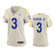 Women's Los Angeles Rams #3 Odell Beckham Jr. Bone Game Jersey