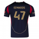 adidas Matt Edwards Atlanta United Home Jersey w/ MLS Patches 25/26 (Red/Black)