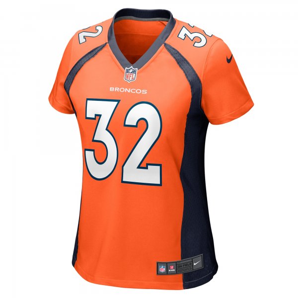 Women's Denver Broncos Delarrin Turner-Yell Nike Orange Game Player Jersey