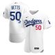 Mookie Betts Los Angeles Dodgers Nike 2020 World Series Champions Home Player MLB Jersey - White