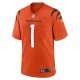 Men's Cincinnati Bengals Ja'Marr Chase Nike Orange Alternate Game Jersey